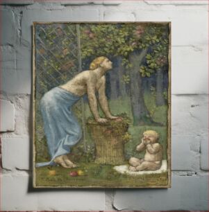 Πίνακας, Recolte des Pommes, Pierre Cecile Puvis De Chavannes