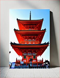Πίνακας, Red Pagoda Κόκκινη παγόδα