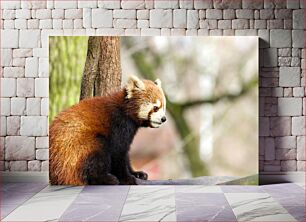 Πίνακας, Red Panda in the Forest Κόκκινο Πάντα στο Δάσος