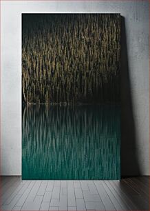 Πίνακας, Reflection of a Forest in the Water Αντανάκλαση ενός δάσους στο νερό