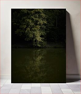 Πίνακας, Reflection of Tree in Water Αντανάκλαση του δέντρου στο νερό