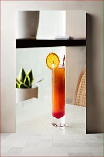 Πίνακας, Refreshing Citrus Cocktail Δροσιστικό κοκτέιλ εσπεριδοειδών