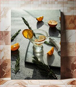 Πίνακας, Refreshing Citrus Drink Δροσιστικό ρόφημα εσπεριδοειδών