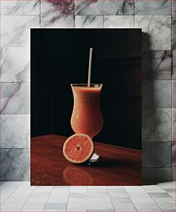 Πίνακας, Refreshing Grapefruit Juice Δροσιστικός χυμός γκρέιπφρουτ