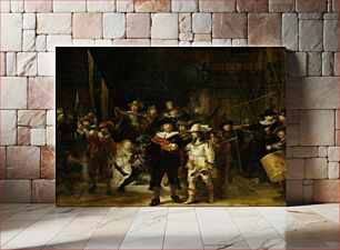 Πίνακας, Rembrandt van Rijn's The Nightwatch