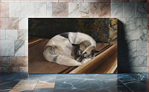 Πίνακας, Reposing dog, 1894, Sigrid Granfelt