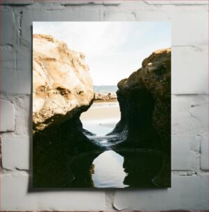 Πίνακας, Rock Formation by the Sea Βραχώδης σχηματισμός δίπλα στη θάλασσα