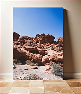 Πίνακας, Rocky Desert Landscape Βραχώδες τοπίο της ερήμου