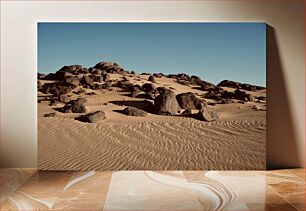 Πίνακας, Rocky Desert Landscape Βραχώδες τοπίο της ερήμου