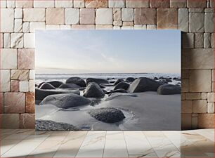 Πίνακας, Rocky Shoreline at Dawn Rocky Shoreline at Dawn