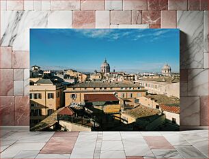 Πίνακας, Rooftops of the City Ταράτσες της πόλης