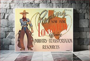 Πίνακας, Roping you for Longview offering, industry - transportation resources