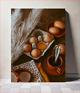 Πίνακας, Rustic Kitchen Still Life Ρουστίκ Κουζίνα Νεκρή Φύση