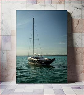 Πίνακας, Sailboat on Calm Waters Ιστιοπλοϊκό σε ήρεμα νερά