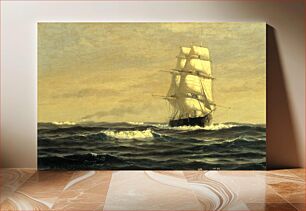 Πίνακας, Sailing Ship--off Coast of Maine, William E. Norton