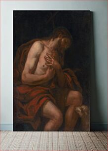 Πίνακας, Saint john the baptist, Johann Carl Loth