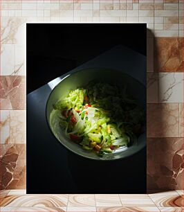 Πίνακας, Salad in Spotlight Σαλάτα στο επίκεντρο