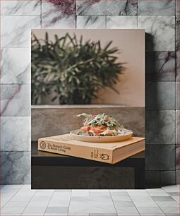 Πίνακας, Salad on a Book Salad on a Book