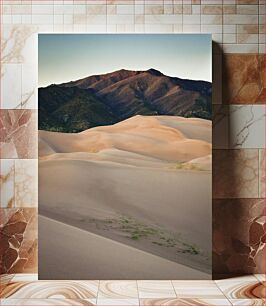 Πίνακας, Sand Dunes and Mountains Αμμόλοφοι και Βουνά