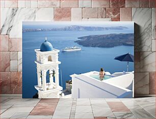 Πίνακας, Santorini Sea View Θέα στη θάλασσα της Σαντορίνης