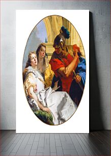 Πίνακας, Scene from Ancient History (ca. 1750) by Giovanni Battista Tiepolo