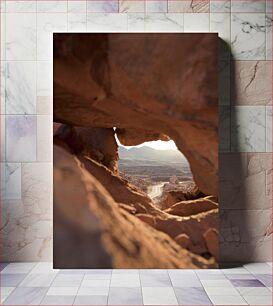 Πίνακας, Scenic Road Through Rocky Landscape Scenic Road Through Rocky Landscape