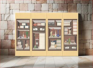 Πίνακας, Scholar's Books and Objects (Chaekkeori)