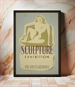 Πίνακας, Sculpture exhibition New York City art project : Work Projects Administration (1936) poster