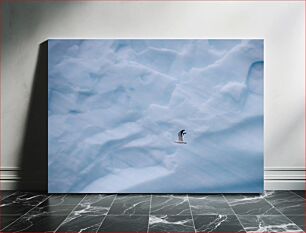 Πίνακας, Seagull in Flight Over Ice Γλάρος σε πτήση πάνω από τον πάγο