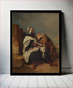 Πίνακας, Seated Arab Man with Horse