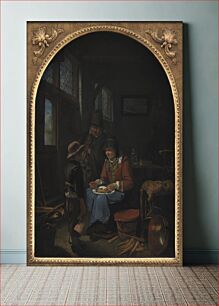 Πίνακας, Sending the Boy for Beer by Frans Van I Mieris