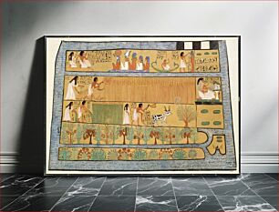 Πίνακας, Sennedjem and Iineferti in the Fields of Iaru by Charles K. Wilkinson