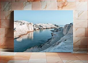 Πίνακας, Serene Coastal Landscape Γαλήνιο παραθαλάσσιο τοπίο