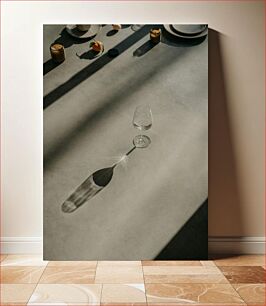 Πίνακας, Shadow of a Wine Glass Σκιά ενός ποτηριού κρασιού