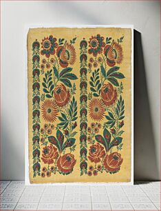 Πίνακας, Sheet with two floral borders