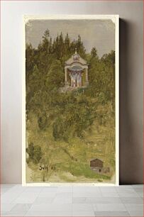 Πίνακας, Shrine, Bavaria by Frederic Edwin Church, American, 1826–1900