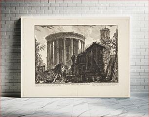 Πίνακας, Sibylla Temple in Tivoli by Giovanni Battista Piranesi