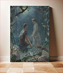 Πίνακας, Simmons-Hermia and Lysander. A Midsummer Night's Dream