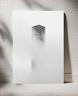 Πίνακας, Skyscraper in the Fog Ουρανοξύστης στην ομίχλη