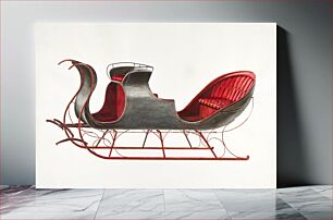 Πίνακας, Sleigh (ca.1936) by Fred Weiss