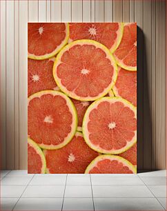 Πίνακας, Sliced Grapefruits Γκρέιπφρουτ σε φέτες