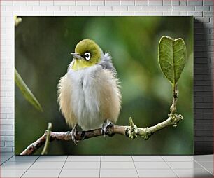 Πίνακας, Small Bird on a Branch Μικρό πουλί σε ένα κλαδί