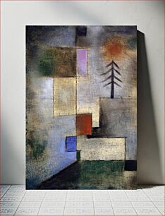 Πίνακας, Small fir picture (1922) by Paul Klee