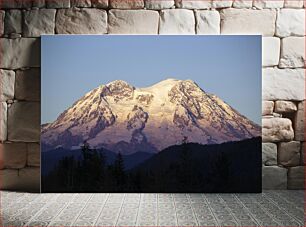 Πίνακας, Snow-Capped Mountain Χιονισμένο βουνό