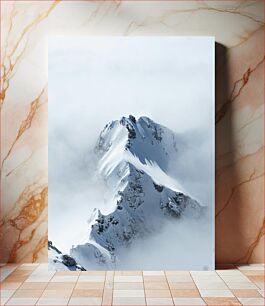 Πίνακας, Snow-Capped Mountain Peak Χιονισμένη Κορυφή