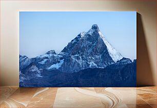 Πίνακας, Snow-Capped Mountain Peak Χιονισμένη βουνοκορφή