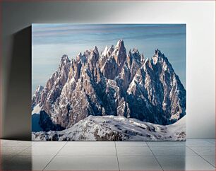 Πίνακας, Snow-Capped Mountain Peaks Χιονισμένες βουνοκορφές