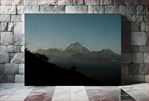 Πίνακας, Snow-capped Mountain Range Χιονισμένη Οροσειρά