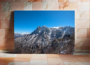 Πίνακας, Snow-Capped Mountain Range Χιονισμένη οροσειρά