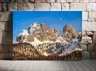 Πίνακας, Snow-Capped Mountains Χιονισμένα βουνά